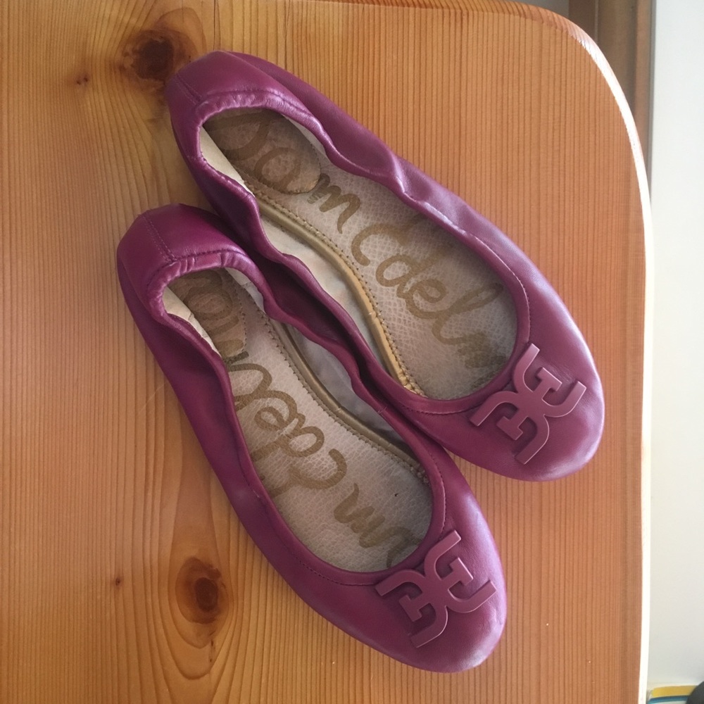 Sam Edelman raspberry purple/pink flats
